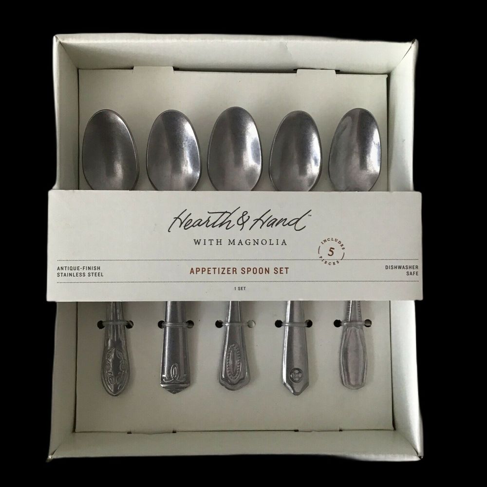 Hearth & Hand Magnolia Spoon Set  Antique Finish